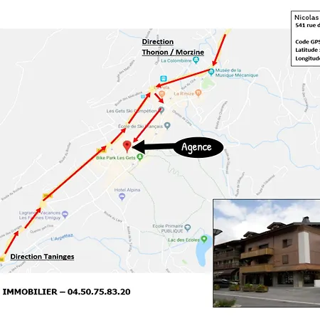 Chaleureux Duplex Aux Gets - Proche Des Pistes Et Des Commerces, 8 Couchages, Wifi, Parking Inclus - Fr-1-623-355 Apartment Les Gets